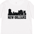 thumbnail image 4 of Inktastic New Orleans Skyline Grunge Boys or Girls Long Sleeve Toddler T-Shirt, 4 of 5