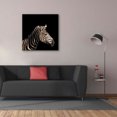thumbnail image 3 of Epic Graffiti 'Zebra' by Epic Portfolio Giclee Canvas Wall Art, 37"x37", 3 of 8