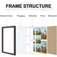 thumbnail image 6 of 11x14 Collage Picture Frame, Displays 5Pcs 4x6 Pictures with Mat or 1Pcs 11x14 for Wall Mounting, Picture Frames Collage Wall Decor, 6 of 8