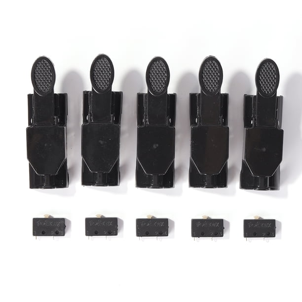 Btafrte 10 Piezas Alta Sensibilidad TIG Interruptor Micro Argón Soplete Soldadura Shell