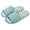 Teal, variant on Litfun Women's Slide Slippers Open Toe House Slippers for Women Indoor and Outdoor House Shoes