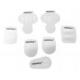 thumbnail image 3 of Integraciones para Fútbol Americano Set De 7 Pads Tablas, Nitros, Riñonera y Coxera Talla Mediano-Adulto Color Blanco, 3 of 4