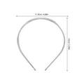 thumbnail image 2 of unbranded Minimalist Metal Hair Band For Women Multi Layered Headband Metal Headbands Metal Hair Band Metal Headband For Going Out, 2 of 8