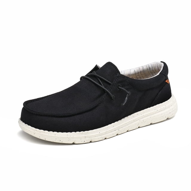 Zapatos Bruno Marc Mocasines Slip-On Casual para Mujer Negro 7