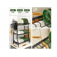 thumbnail image 2 of Extra Grande Fregadero Xtellar negro Acero Inoxidable De 3 Niveles Cocina, 2 of 4