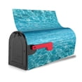 thumbnail image 3 of Fuzoiu Crystal Clear Ocean Waves Print Decorative Waterproof Mailbox Cover,Welcome Magnetic Mailbox Cover, Post Letter Box Wrap Cover for Outdoor Decor -25.5x21 in, 3 of 8