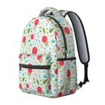 thumbnail image 2 of Pioneer Flower Floral Print Pattern Backpack for School, Cute School Bag with Adjustable Shoulder Straps and Padded Back, 15.3"x11"x7.1", 2 of 5