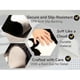 thumbnail image 4 of 8 Ball Rug - 24 Inch White & Black Rug - Cool Rugs and Aesthetic Rugs for Bedroom & Living Room, 4 of 5