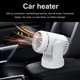 thumbnail image 4 of Calentador De Coche Ventilador de calefacción eléctrica Calentador de parabrisas de coche de calentamiento rápido Accesorios para automóviles (Blanco), 4 of 5