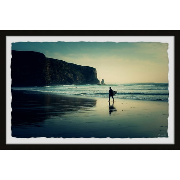Marmont Hill Surf It Out Framed Painting Print