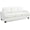 White, variant on Glory Furniture Sandridge Faux Leather Sofa in Black