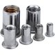 thumbnail image 2 of Paquete de 165 tuercas de remache de acero inoxidable, herramienta de tuerca con cabeza roscada plana, kit surtido de tapas de tuercas M3 M4 M5 M6 M8 M10, accesorio de herramienta de reparac, 2 of 5