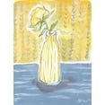 thumbnail image 2 of Mingo, Jessica 15x18 White Modern Wood Framed Museum Art Print Titled - Rose in Glass II, 2 of 4