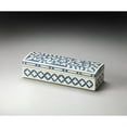 thumbnail image 2 of Butler Specialty Hors Doeuvres Amanda Storage Box In Blue Bone Inlay, 2 of 2