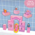 thumbnail image 4 of Bloques de baño Castillo flotante Juguete de baño Princesa Juguetes de baño, 4 of 5
