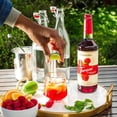thumbnail image 2 of Torani Puremade Raspberry Flavoring Syrup – Tart Wild Berry Bliss & 100% Clean-Label Purity, 750 mL Premium Glass Bottle – Wholesale 12/Case Commercial Master Pack, 2 of 5