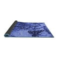 thumbnail image 2 of Ahgly Company Indoor Square Oriental Blue Industrial Area Rugs, 3' Square, 2 of 4