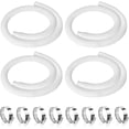 thumbnail image 1 of 4 Pcs 1.25" Pool Hose, 59" Long Accessory Pool Pump Replacement Hoses, Compatible with All Above Ground Pool Filter Pumps that Use 1 1/4 Diameter Hoses, 1 of 6