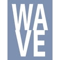 thumbnail image 3 of MacDowell, Jamie 12x14 Black Modern Framed Museum Art Print Titled - Wave Blue, 3 of 5