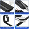 thumbnail image 2 of Cubrecables de suelo ZhiYo de 1,2 m para gestión de cables, negro, 2 of 6