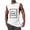 White, variant on TIANZEN Personalizable ’s Tank Top For Customizable Graphic And Text Design Breathable Sleeveless Shirt For Everyday Wear Shirt for Men