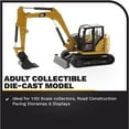 thumbnail image 3 of CAT Caterpillar 308 CR Next Gen. Mini Hydraulic Excavator with Work Tools & Operator "High Line" 1/50 by Diecast Masters, 3 of 8