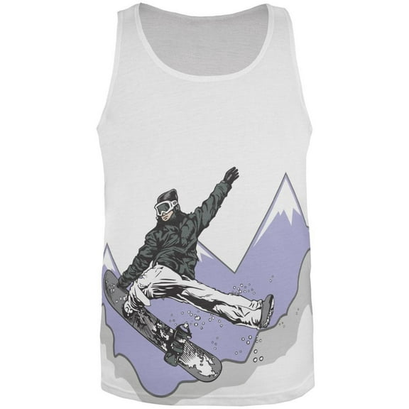 Shred the Gnar All Over Adult Tank Top - Small