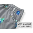 thumbnail image 6 of Beezizac Pajamas For Big Boys Games Black & Gray Short Sleeves 2-Piece PJs Set Children Soft Sleepwear Size 10, 6 of 7