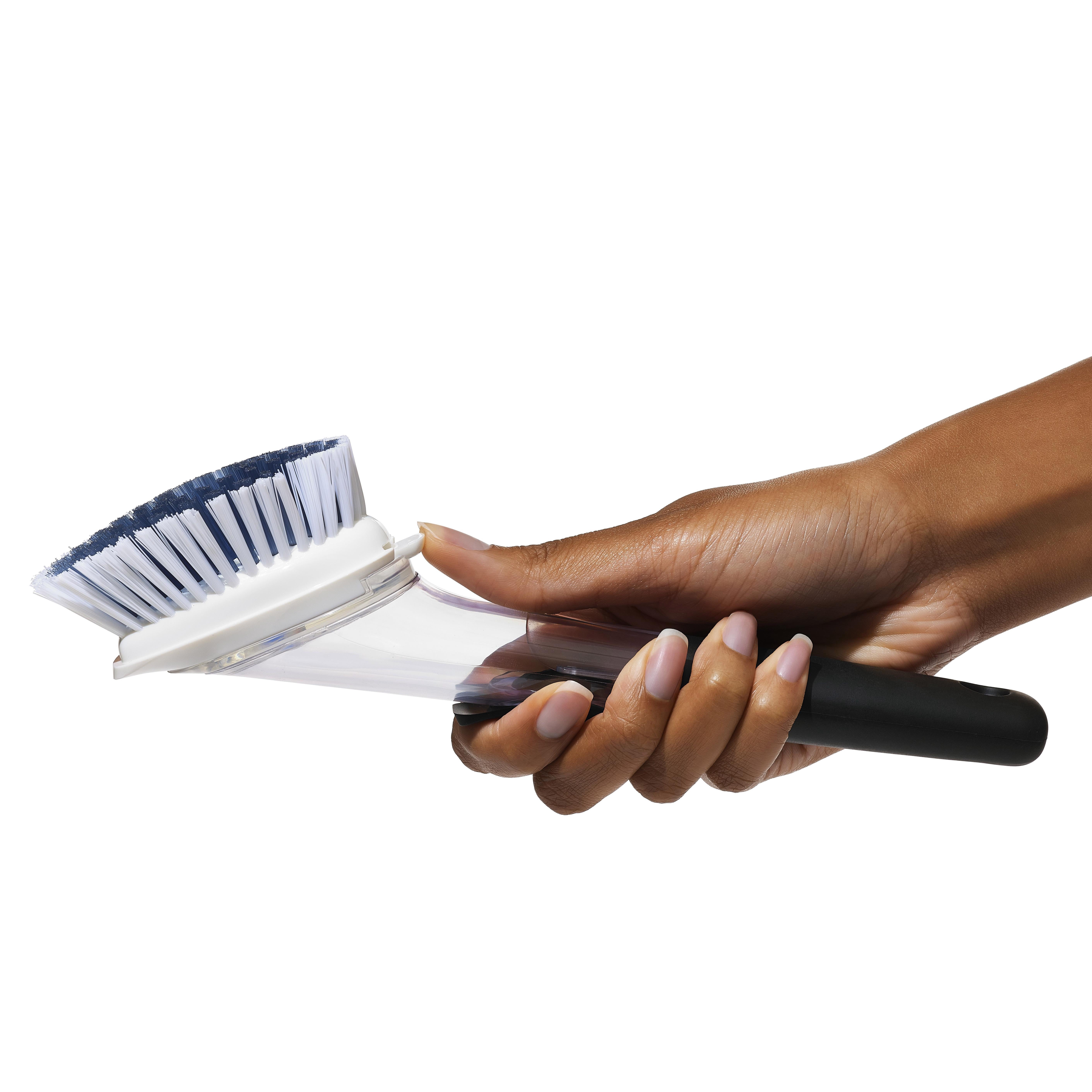 OXO Soap Dispensing Dish Brush Refills, 2 Count Replacement Brush Heads