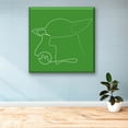 thumbnail image 2 of Cuadro Canva Listo Para Colgar Tipo Galería Baby Yoda 80X80 cm, 2 of 4