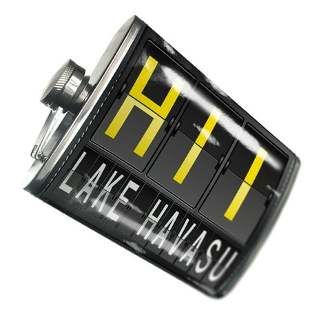 

NEONBLOND Flask HII Airport Code for Lake Havasu