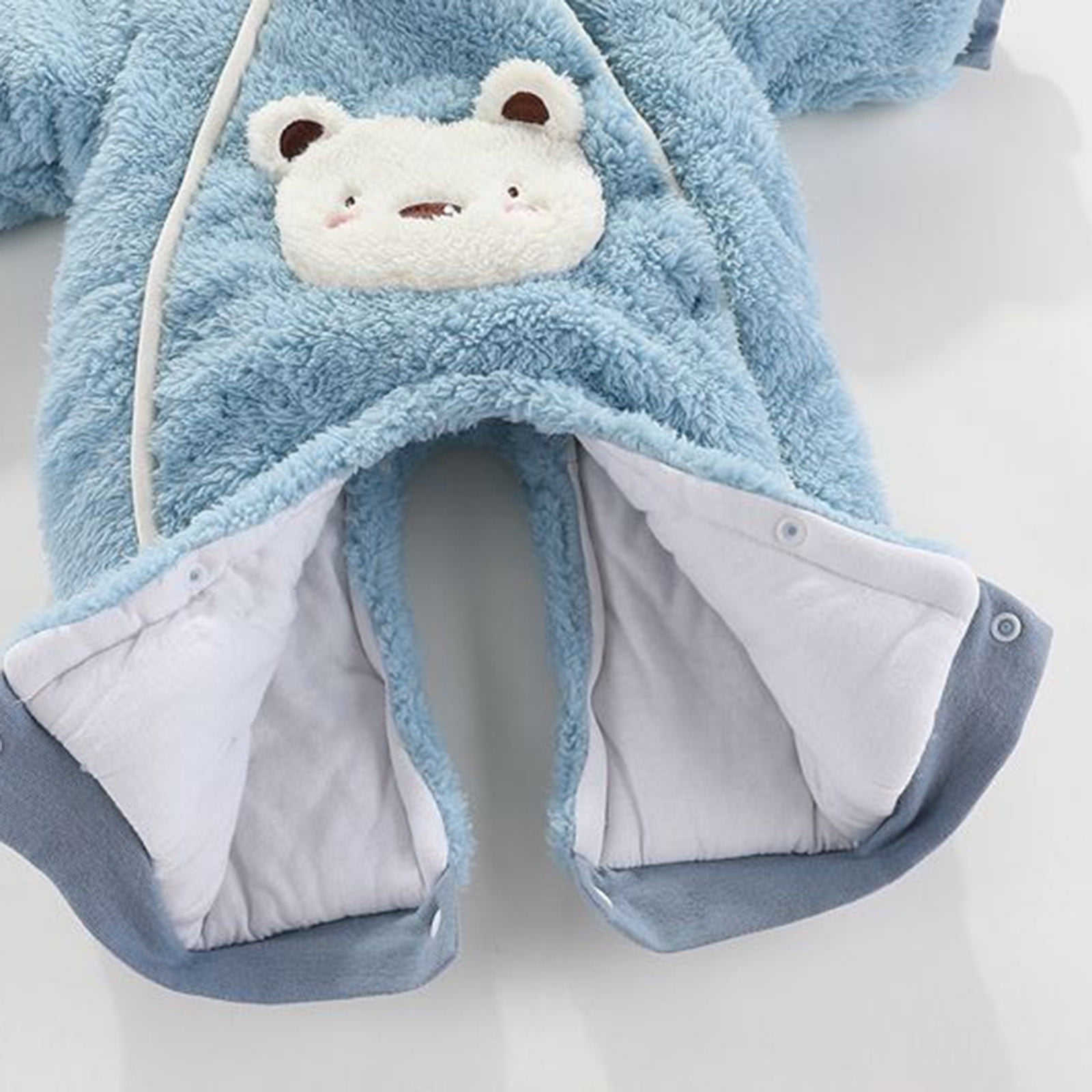 Tbopshirt Baby Girl Clothes,Baby Jumpsuit Hooded Romper,Baby Infant Long-sleeved Color-blocked Clothing Jumpsuit Clothing,Baby Winter Clothes,Baby Girls Bodysuits,Gifts for Toddler Boys Girls