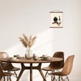 thumbnail image 4 of 2 Set Magnetic Poster Frame,Poster Hanger for Wall,Wooden Poster Frames 16 inch, Teak Wood, 4 of 5