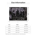 thumbnail image 7 of Singer Tool Band Rock Thick Blanket Cozy Soft Fuzzy Anti-pilling Flannel Throw Blanket Warm Sofa Bed Blanket 80"x60" For Adult Teen Kids, 7 of 7