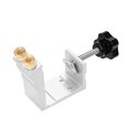thumbnail image 4 of Tignapoo Woodworking Drill Guide for 15° Angled Holes - Adjustable Positioning Tool for Furniture Assembly, Durable Aluminum Alloy Construction, Easy to Use and Install, Versatile Drill Locator Set, 4 of 6