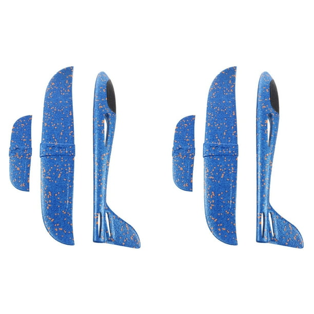 2X Divertido EPPThrowing Glider Avion Inercia Avion de Juguete Lanzamiento de Mano Modelo de Avion