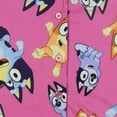 thumbnail image 5 of Bluey Pajamas Toddler Girl's Bingo Muffin Long Sleeve Button Up Pant Set, 5 of 5