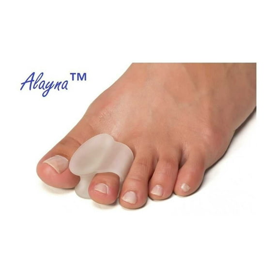 2pcs Bunion Corrector Toe Separators and Toe Spreaders Bunion Pads Bunion Relief Bunion Splint to Relieve Foot Pain and Overlapping Toes, Toe Drift and Hammer Toe For Men and Women