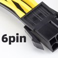 thumbnail image 3 of Tarjeta Gráfica Pcie Pci 6p A Dual 6+2p 6pin A Dual 8pin Cable De Alimentación 5 Piezas, 3 of 4