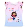 thumbnail image 4 of Gabby's Dollhouse Toddler Girls' Dream It Up Sleep 2-Piece Pajama Lounge Sleep Short Set, 4 of 7