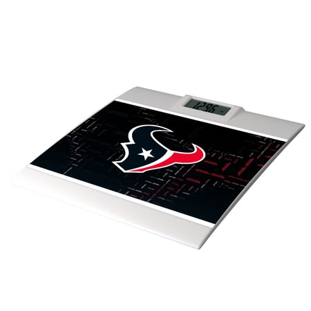 Keyscaper Houston Texans Quadtile Design Digital Bathroom Scale