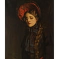 thumbnail image 3 of Sir John Lavery 20x23 Black Modern Framed Museum Art Print Titled - Edna May&nbsp;In The&nbsp;Belle of New York (1907), 3 of 5