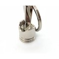 thumbnail image 4 of HSHDLDF Porte-Clés à Piston Argenté Automobile Voiture Cadeau Anneau Porte-Clés, 4 of 4