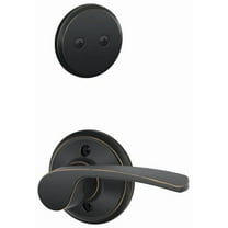 Schlage F94-Mer-Lh Merano Left Handed One-Sided Dummy Interior Pack - Bronze