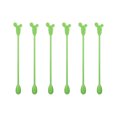 thumbnail image 1 of pitrice 6pcs Drink Stirrers Cactus Shape Beverage Spoons Plastic Reusable Coffee Sticks, Cactus Ball, 1 of 7