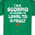 thumbnail image 3 of Instant Message - I'm A Scorpio Loyal To A Fault - Toddler & Youth Short Sleeve Graphic T-Shirt, 3 of 6