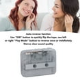 thumbnail image 3 of Cassette Tape Player, Portable Tape Player with Auto Reverse Feature, Audio Cassette to Digital Converter with 3.5mm Headphone Jack for Home or Outdoor, 3 of 7