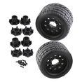 thumbnail image 1 of pitrice Rubber Tyre with 12mm 14mm RC Car Wheel Hub Rally Remote Control 1/10 Spare Tyres for 1/10 Scale RC Touring Car Accessory, 1 of 7