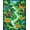 Green, Pattern 1, variant on ODIKA 4'x6' Machine Washable Non-Slip Area Rug, Dino Delight Round Fun Play High Traffic Rug, Green, 85278