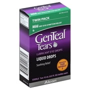 Alcon GenTeal Tears Lubricant Eye Drops, 0.5 Fl. Oz., 2 count